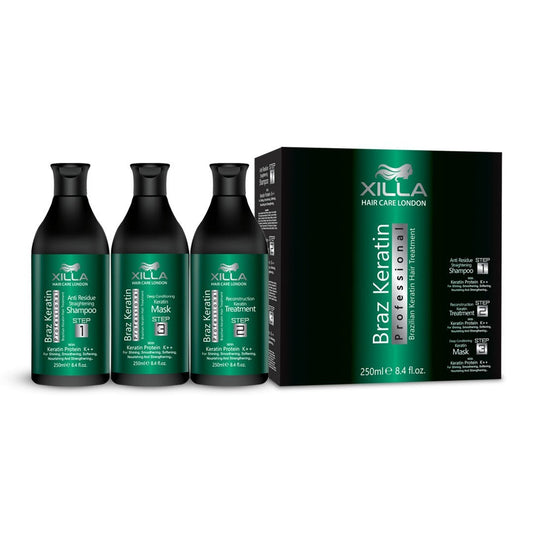 Xilla Hair Care London Braz Keratin Professional Brazilian Keratin Hair Care Treatment