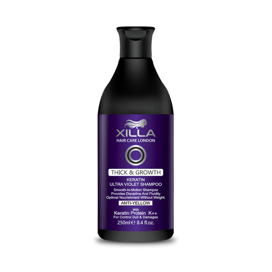 Xilla Hair Care Thick & Growth Keratin Ultra Violet Mask