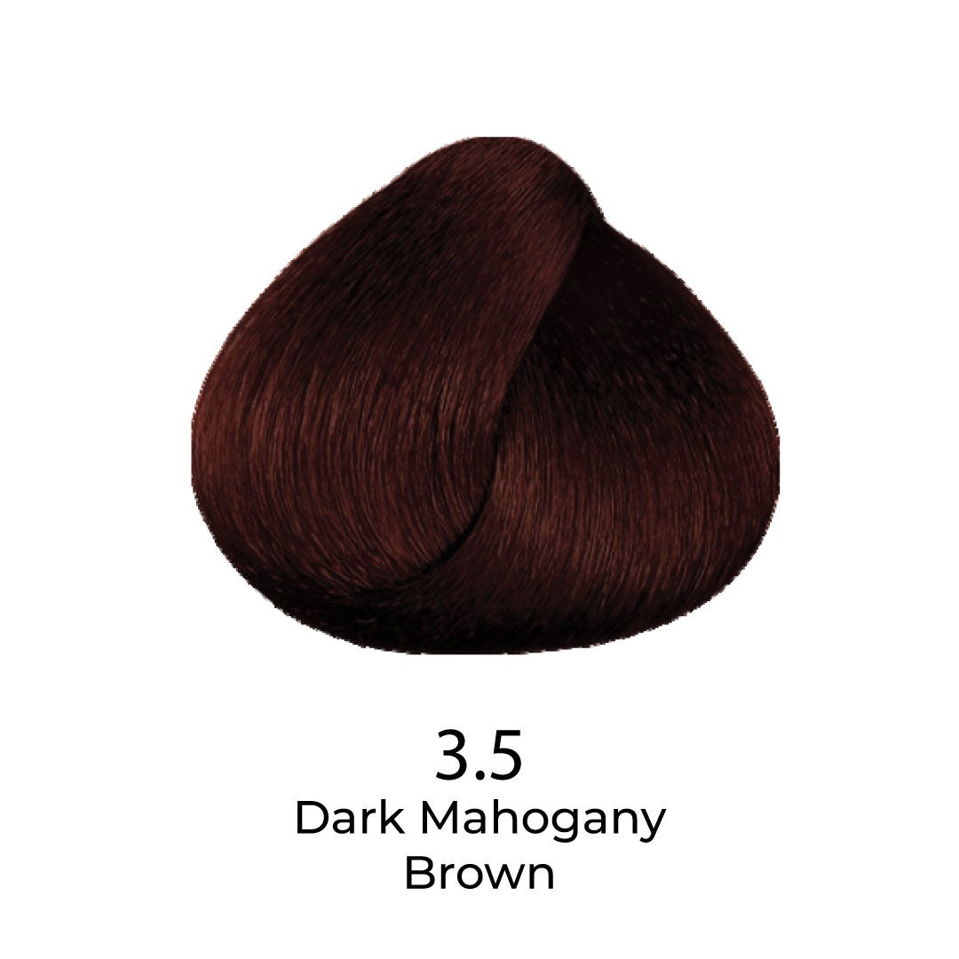 Dark Mahogany Brown 3.5